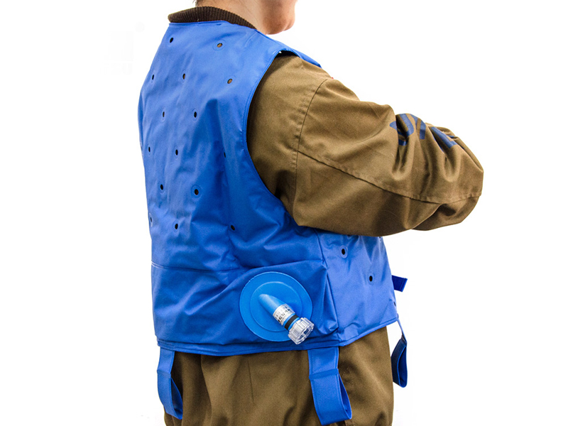 日本進口重松制作所CS-7降溫背心防暑冷卻服（清涼馬甲）(圖3)